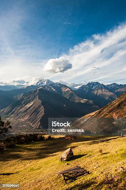 Urubamba Valley In Peru Under Dramatic Sky Stock Photo - Download Image Now - Peru, Andes, Urubamba Valley