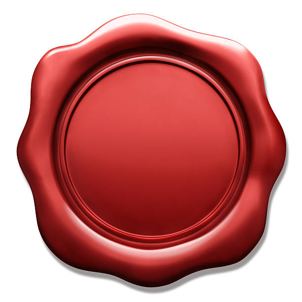 istock Wax seal used to stamp envelopes 177009588