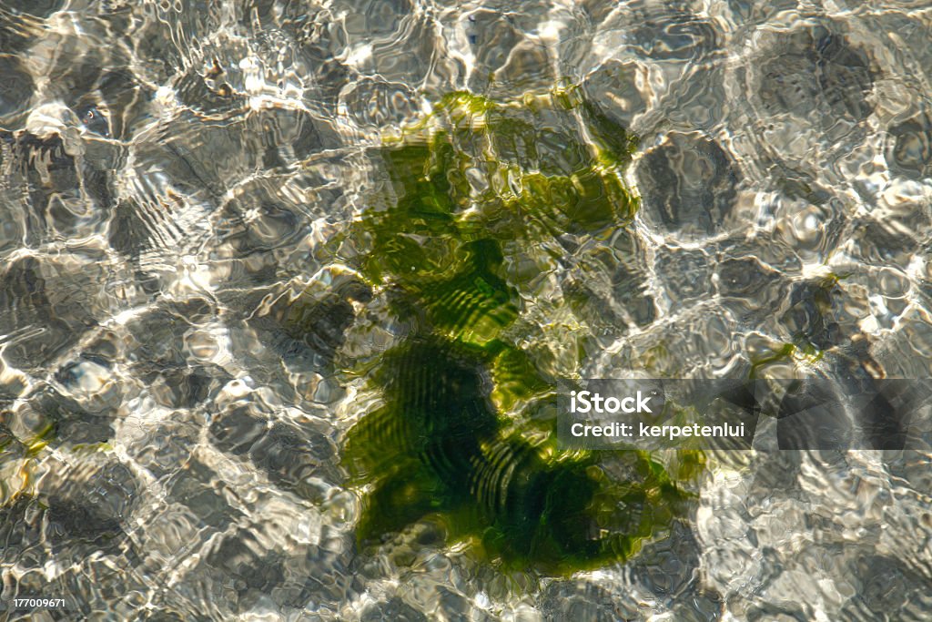 water movement of water At The Bottom Of Stock Photo