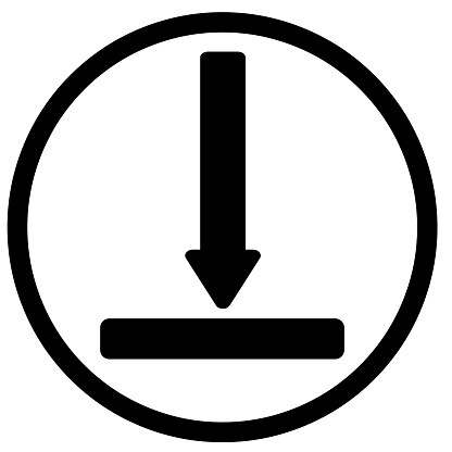 arrow icon set on white