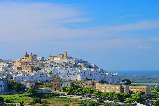 Ostuni in southern Italy