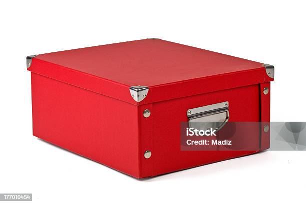 Red Box Stock Photo - Download Image Now - Box - Container, Cardboard ...