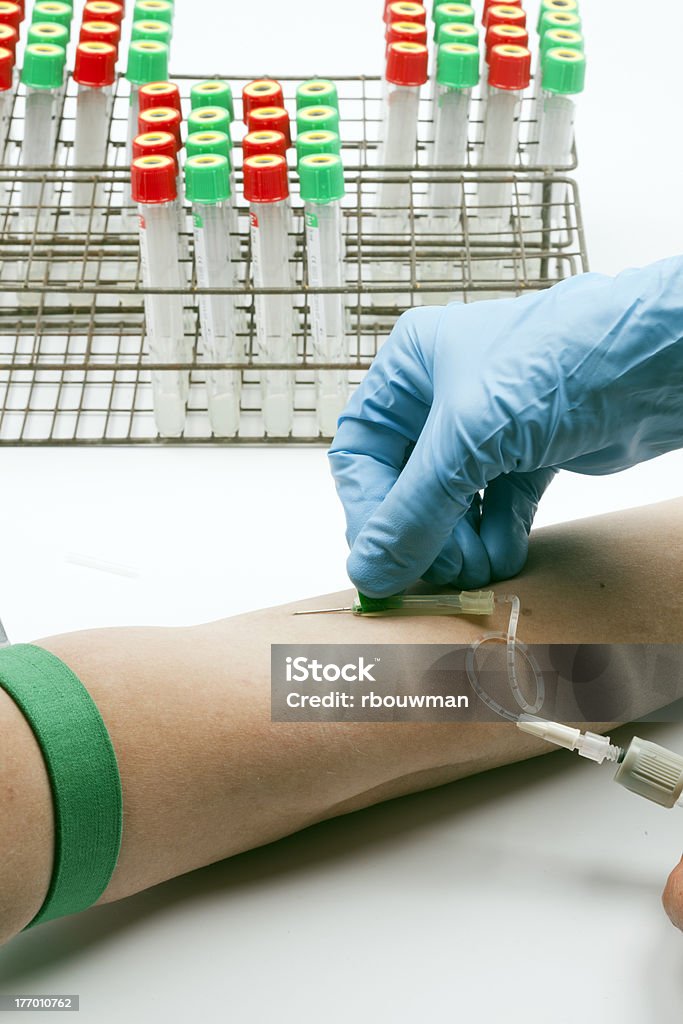 Próbki krwi - Zbiór zdjęć royalty-free (Badania kliniczne)