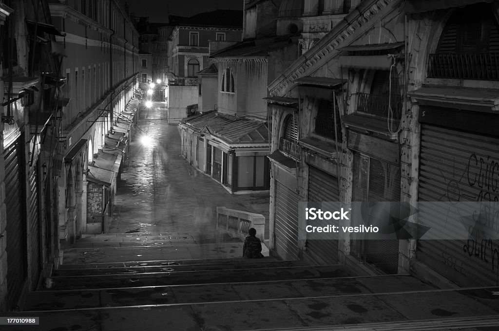 Venetian noites - Royalty-free Assustador Foto de stock