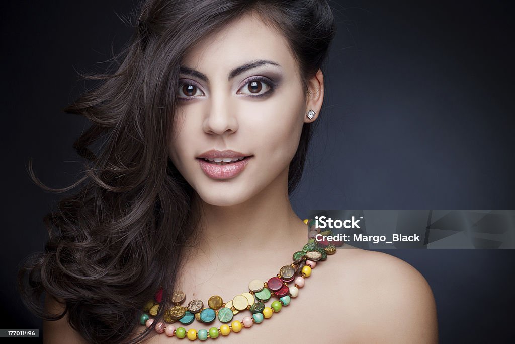 beautiful indian girl studio shot Indian Ethnicity Stock Photo