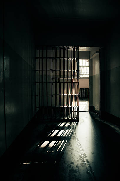 cellule de prison - prison photos et images de collection