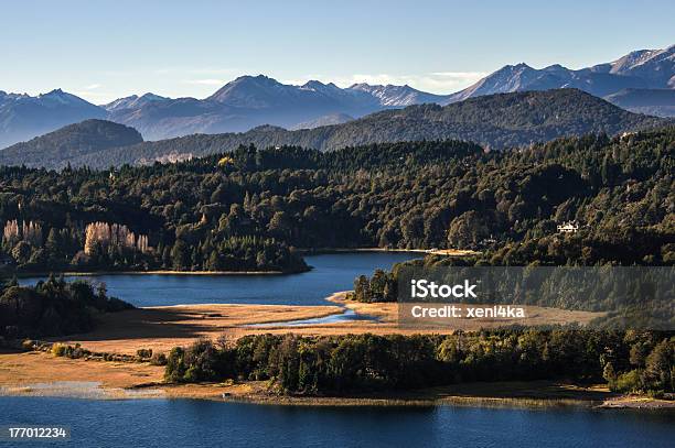 Nahuel Huapi See Patagonien Argentinien Von Panorama Point In Der Nähe Von Bariloche Stockfoto und mehr Bilder von Anden