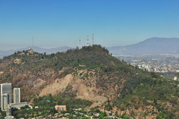 istock Panoramic view of Santiago from Torre Costanera, Chile 1770126916