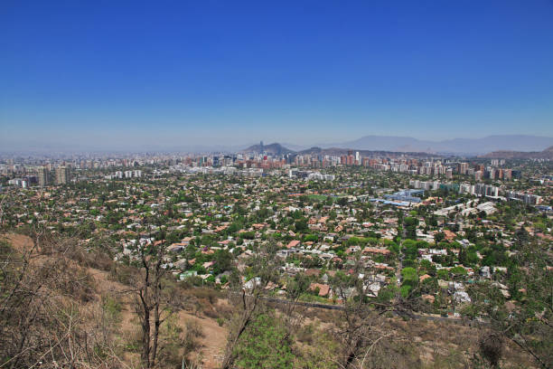 istock The panoramic view of Santiago city, Chile 1770126937