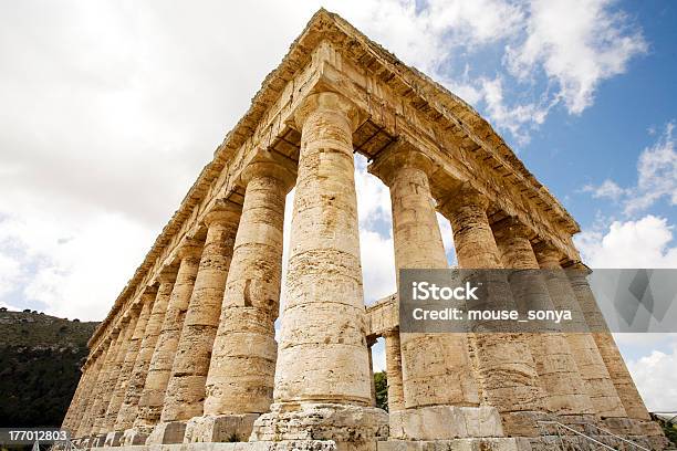 Segesta Ancient Greek Temple Stock Photo - Download Image Now - Ancient, Aphrodite - Greek Goddess, Architectural Column
