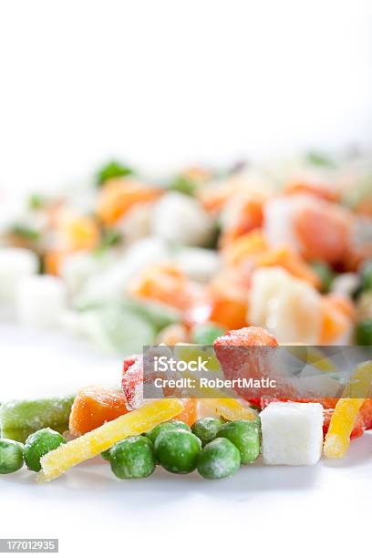 Frozen Vegetables Stock Photo - Download Image Now - Chopped Food, Close-up, Food