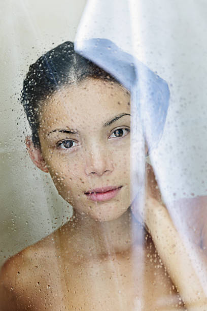 istock Shower woman portrait 177013264
