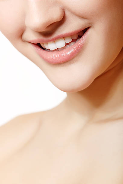 istock Beautiful smile with great healthy white teeth 177013745