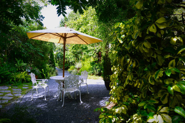 Italian style garden in Liguria