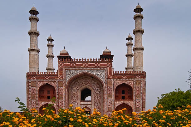 vista frontal de akbar o grande - akbar the great - fotografias e filmes do acervo