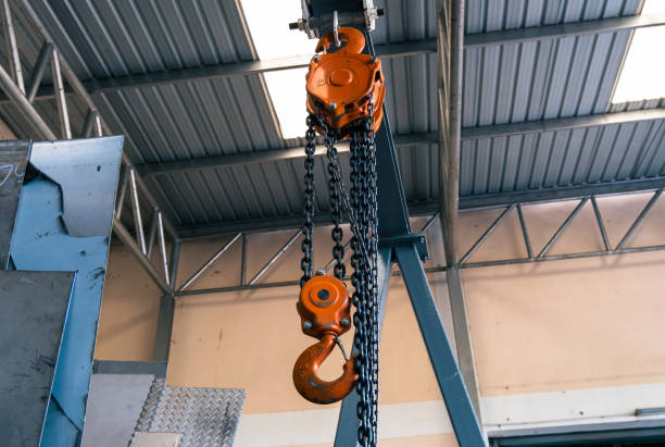 istock The construction crane in factory 1770142436