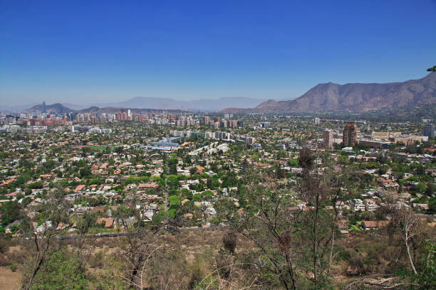 istock The panoramic view of Santiago city, Chile 1770142449