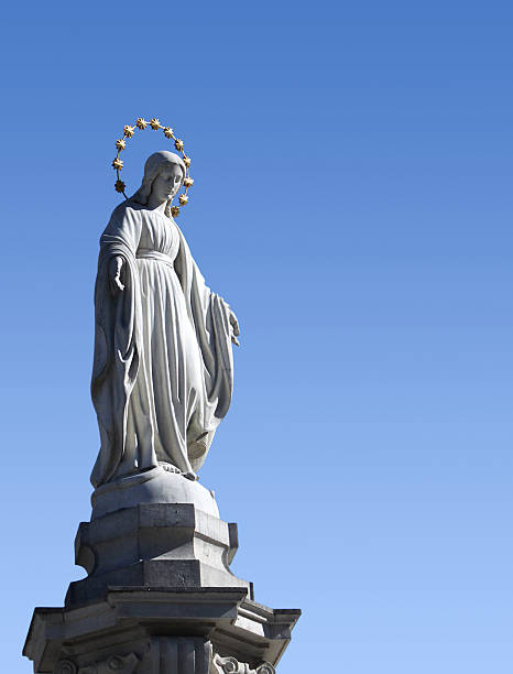istock Statue of Blessed Virgin Mary 177016760