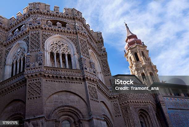 Mudejar スタイルの大聖堂サラゴザスペイン - イスラム教のストックフォトや画像を多数ご用意 - イスラム教, サラゴサ県, スペイン