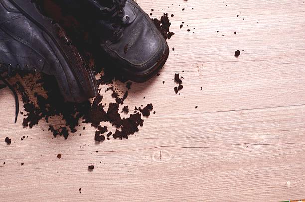 istock Shoes on the floor 177017659