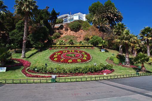 The flower clock in Vina del Mar in Chile