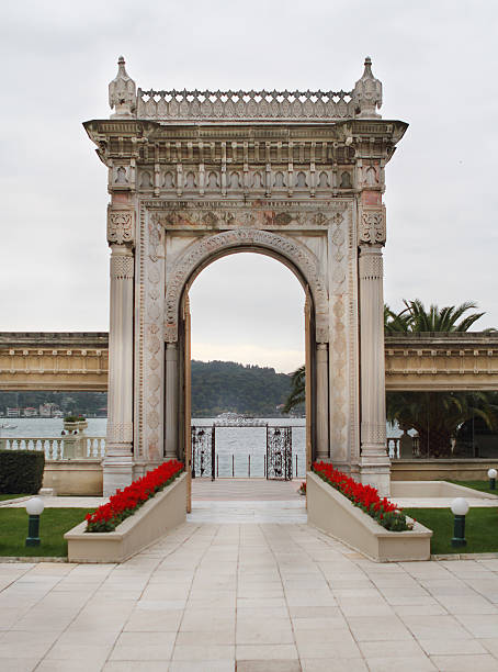 istock Gate of Ciragan palace hotel Bosphorus Istanbul Turkey 177019596