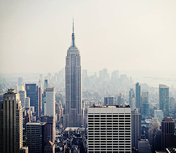 istock New York City view with Empire State building 177019829