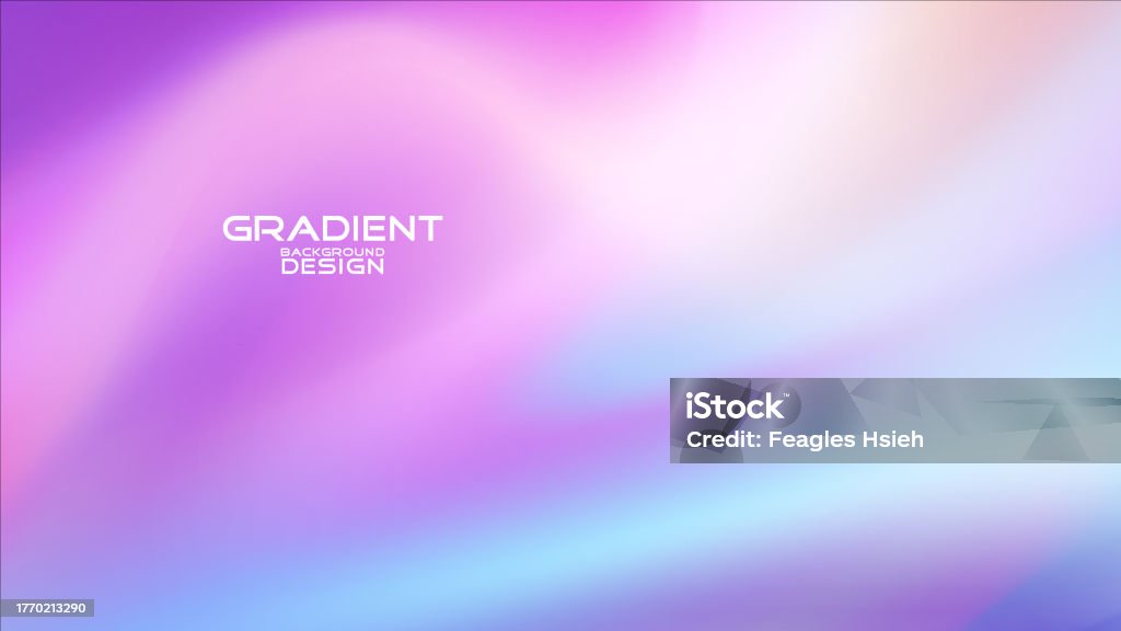 Vector Gradient Style Gradient Style Background Design With Colorful Wave Stock Illustration ...