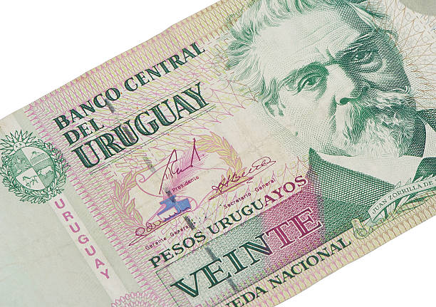 istock Old Uruguayan money 177021373