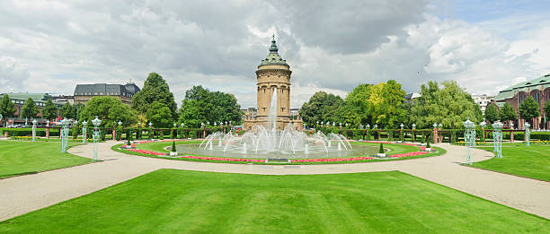 city landmark in Mannheim. stock photo