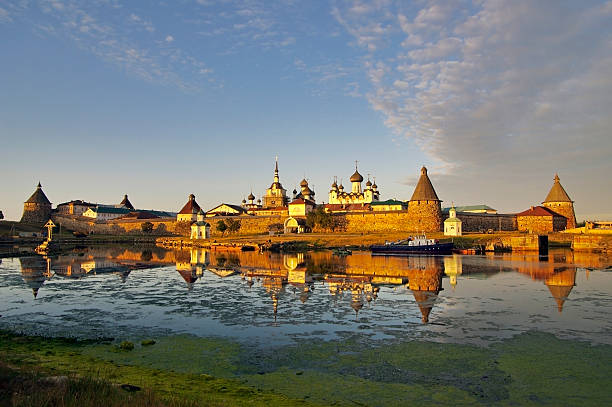 istock View of monastery on Solovetsky Islands. White Sea. Russia. 177022105