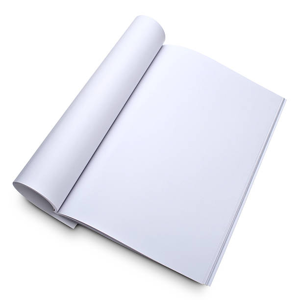 istock Blank page of magazine 177022353
