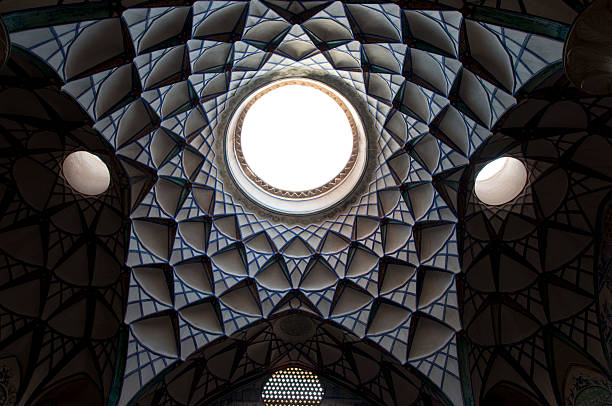 istock Ceiling of Borujerdis House in Kashan, Iran 177022420
