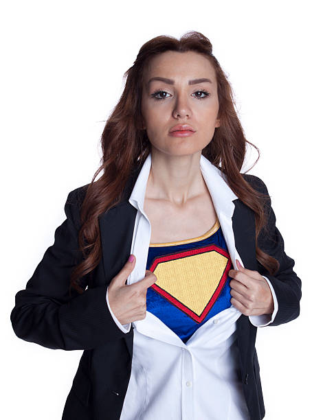 istock Superhero woman 177022580