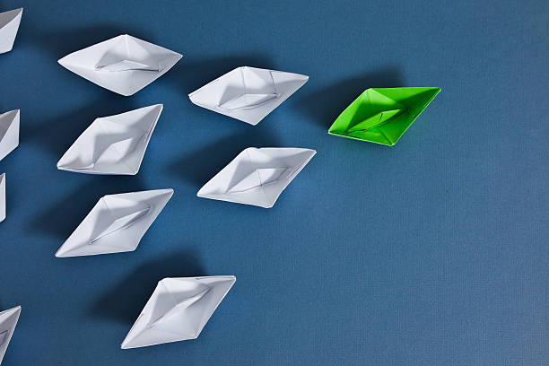 istock Paper boats 177022807