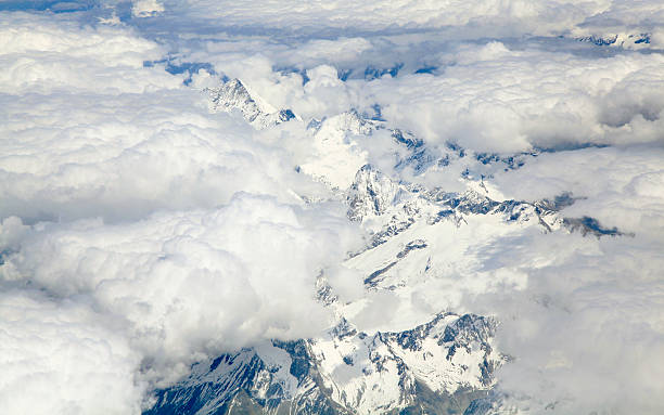 istock The Alps, aerial view 177022866