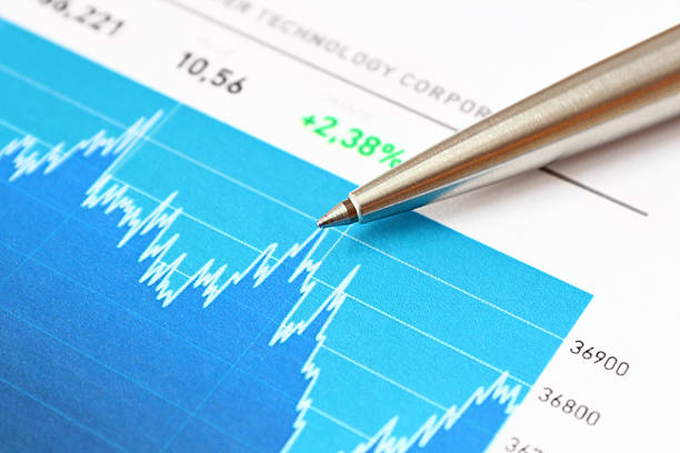 istock Stock market analysing 177023015