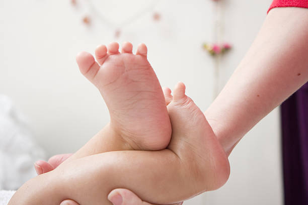 istock Baby feet lift up 177023670