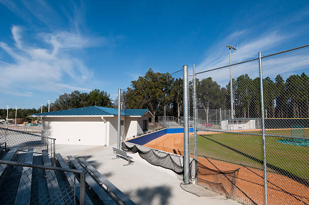 istock Baseball Field at High School 177023691