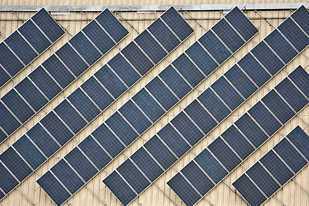 Paneles solares - foto de stock