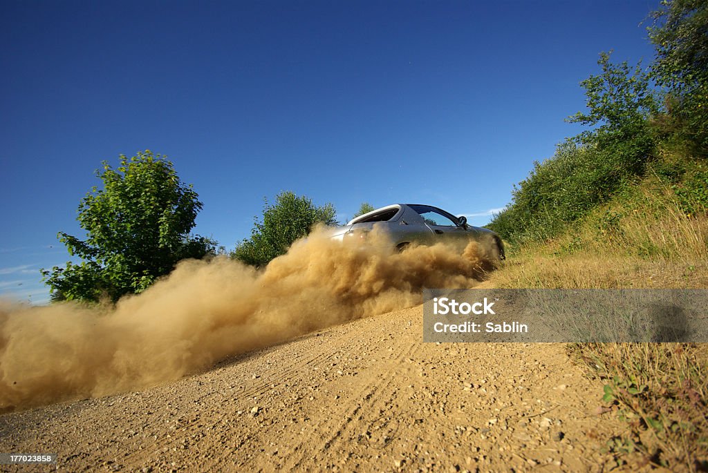 Auto Ausrutschen - Lizenzfrei Staub Stock-Foto