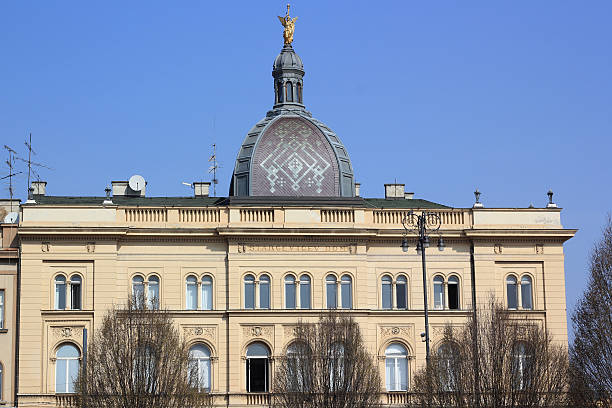 istock Building in Zagreb, Croatia 177025065