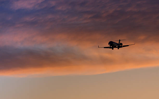 istock Airplane coming in for landing 177025304