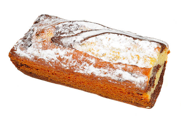 istock Vanilla and Chocolate Sponge Cake Topped with Powdered Sugar 177025373