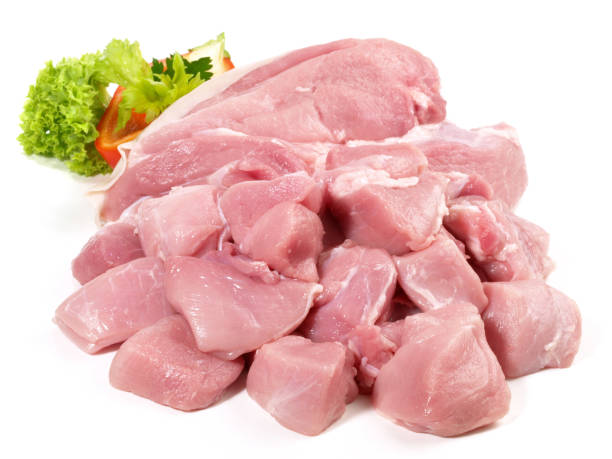 istock Pork Meat - Goulash - Isolated 1770255605