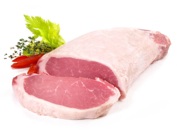 istock Iberian Pork Loin without Bones - Isolated 1770255629