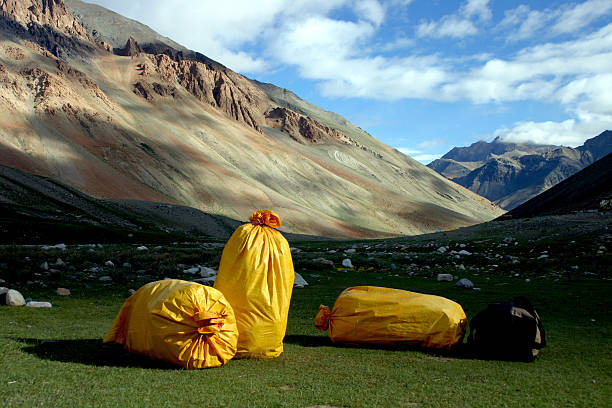 ladakh landscape stock photo