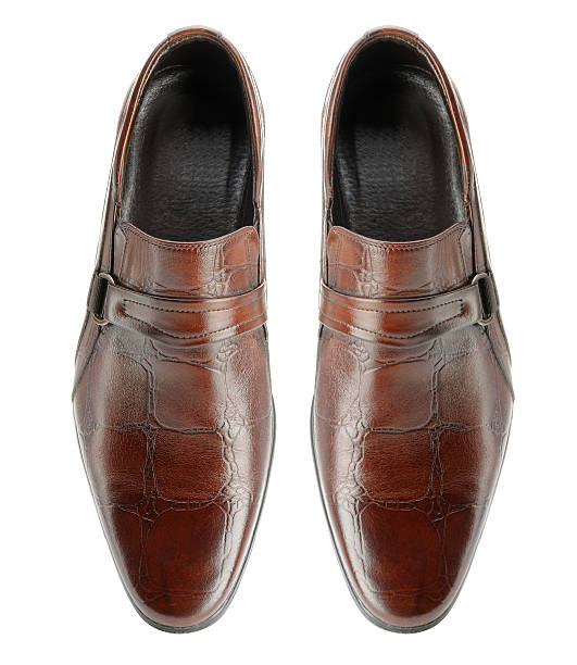 istock Pair of man's shoes 177026265
