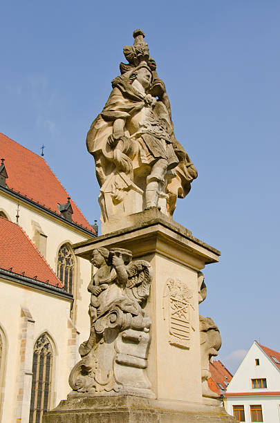 istock Bardejov, Slovakia - statue of Saint Florian, 177026543