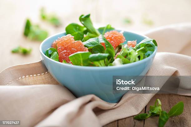 Fresh Salad With Grapefruit Stock Photo - Download Image Now - Appetizer, Bowl, Close-up